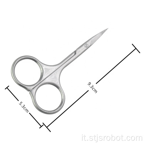 Scissor cosmetico portatile multifunzionale all&#39;ingrosso di bellezza dell&#39;acciaio inossidabile di forbici della ciglia di viaggio